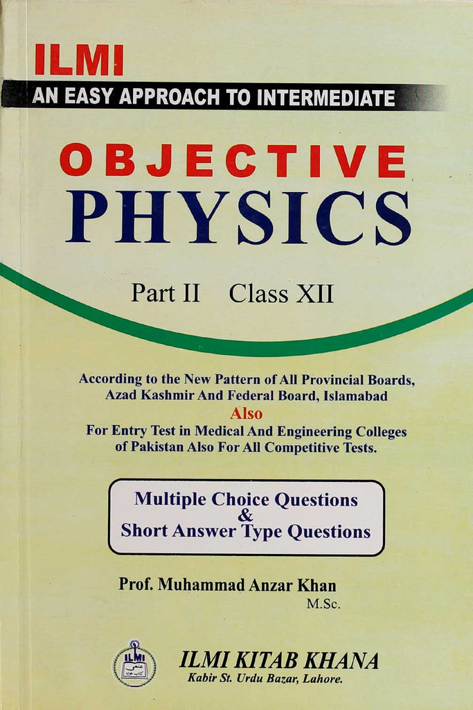 Objective Physics Intermediate Part-2