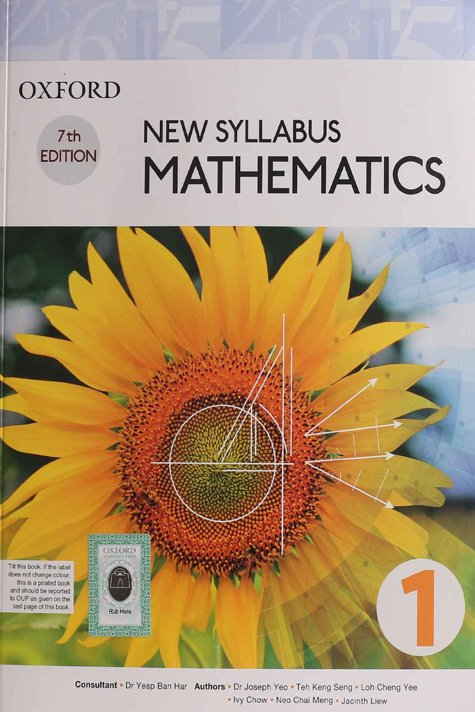 Oxford Mathematics Book-1