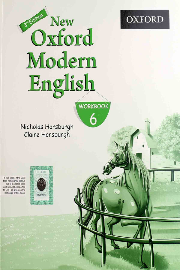 New Oxford Modern English Workbook | Grade 6 | Third Edition | Nicholas & Claire Horsburgh