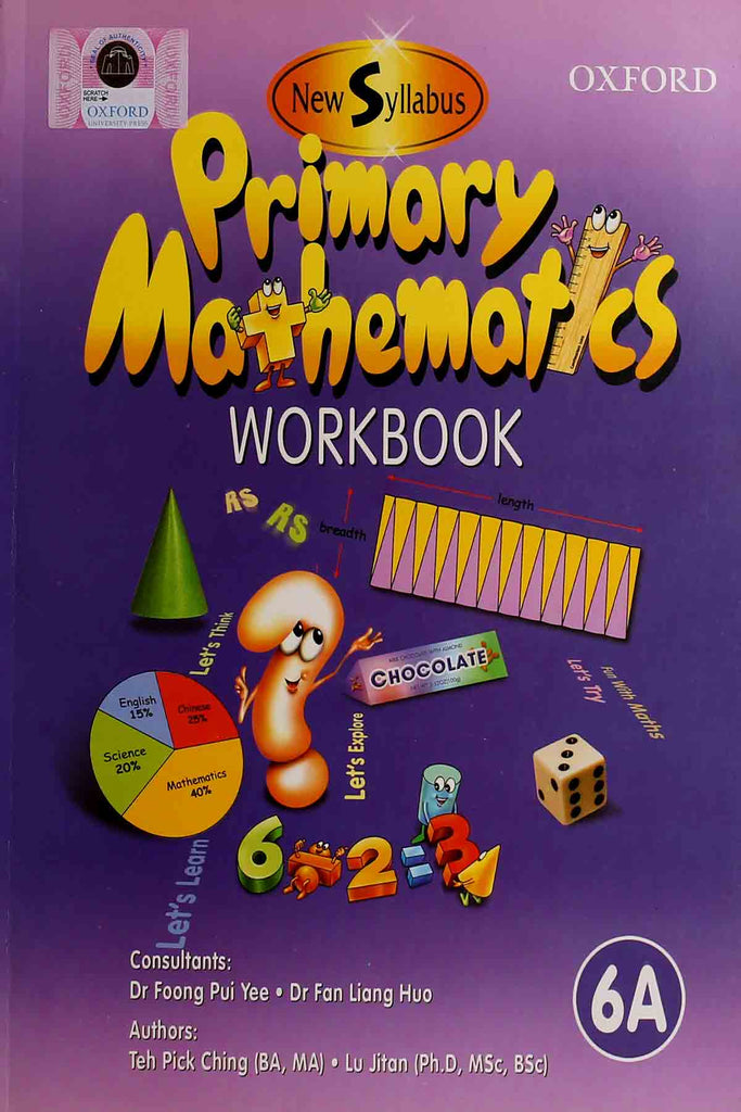 Oxford New Syllabus Primary Mathematics Work Book-6A