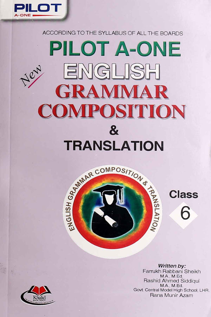 Pilot A One English Grammar Composition Translation Class 6