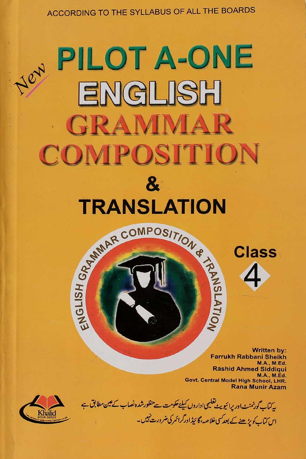 Pilot A One English Grammar Composition Translation Class-4