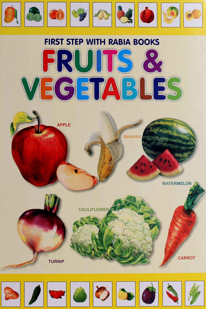 Rabia Fruits Vegetables Reading Book