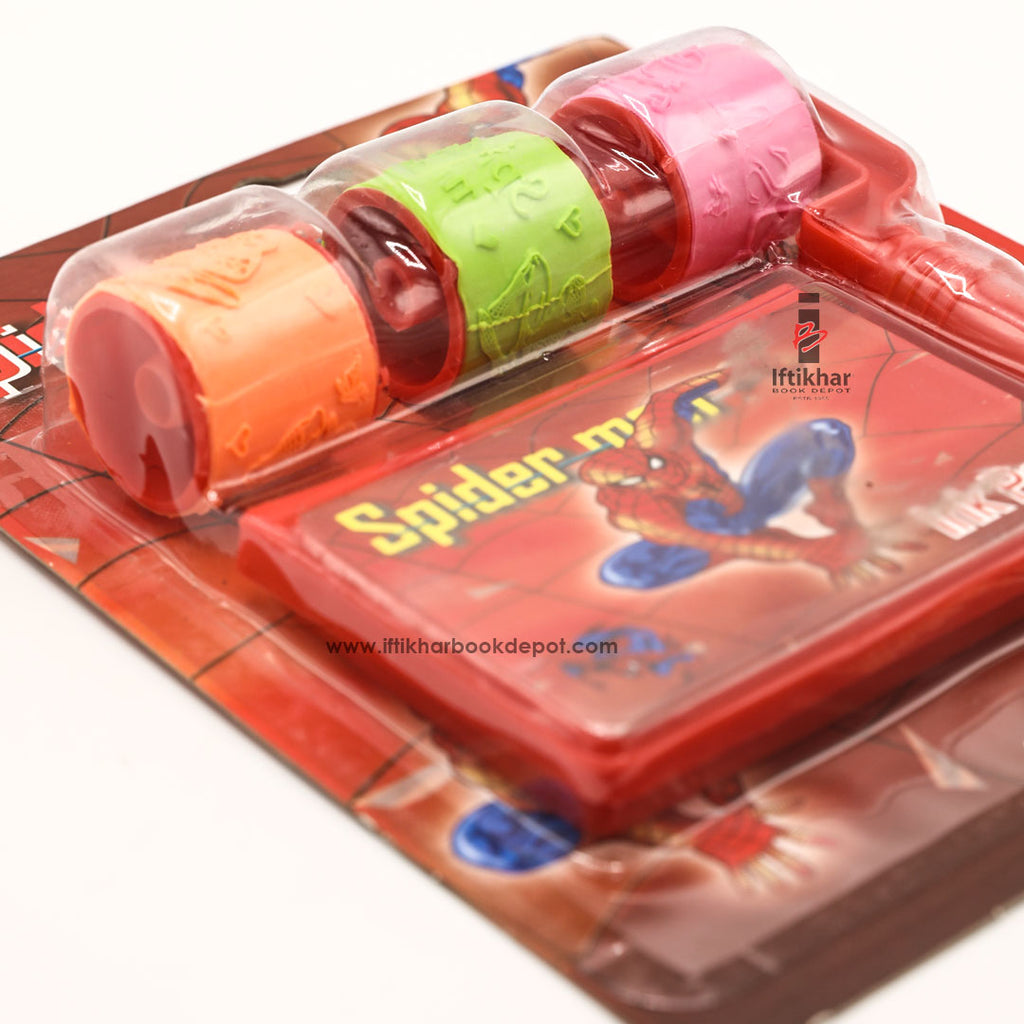 Roller Stamper with ink Pad for kids