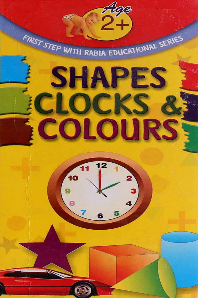Shapes Clocks Colours Reading Book