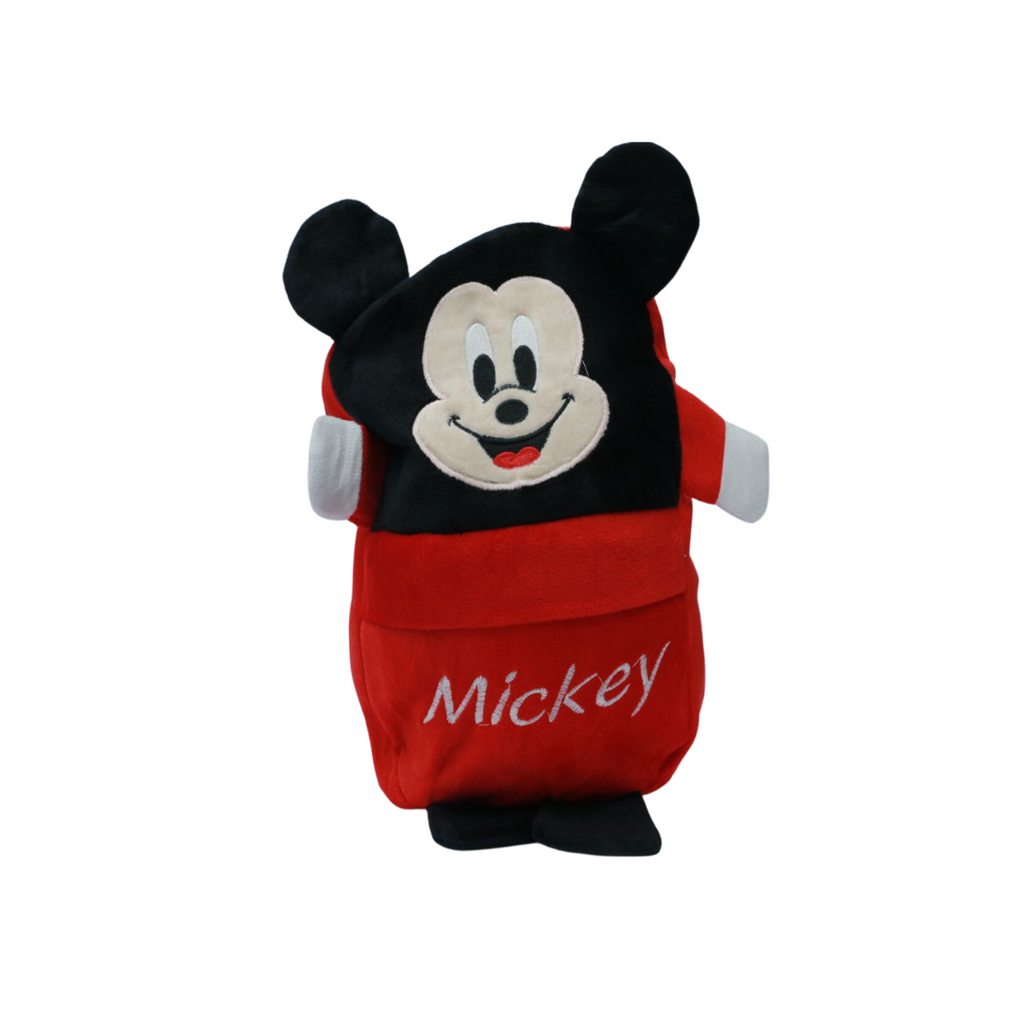 Stuff School Bag Mickey Red With Hand Rs 1050 (MR BAG)