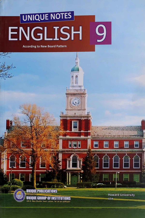 Unique Notes English 9
