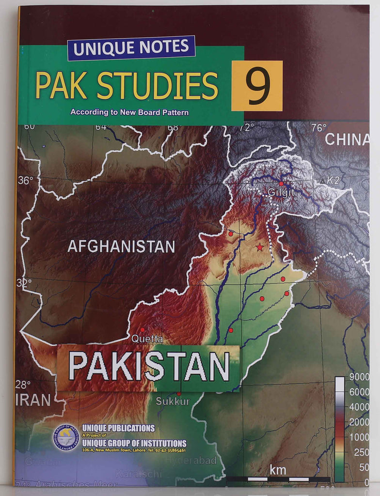 Unique Pakistan Studies 9th