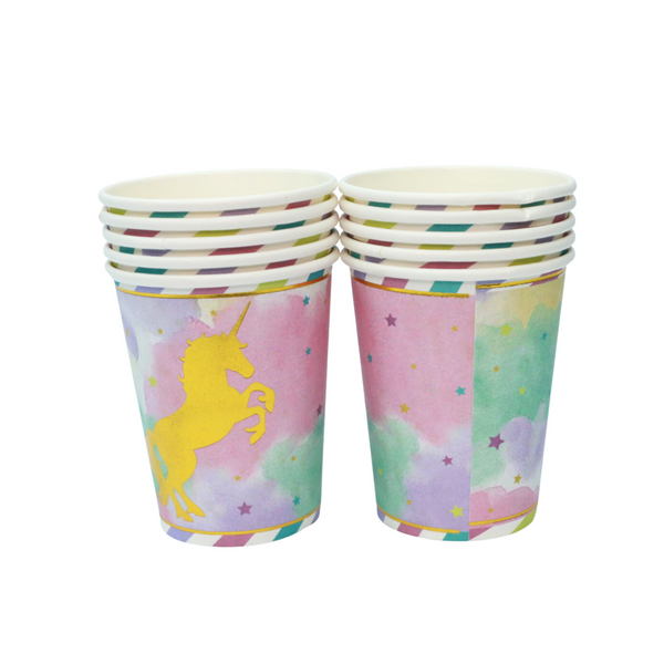Water Color Theme Birthday Party Cup