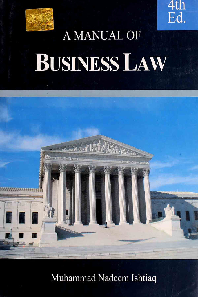 A Manual Of Business Law (Key Book) For B.Com & BBA 4th Edition