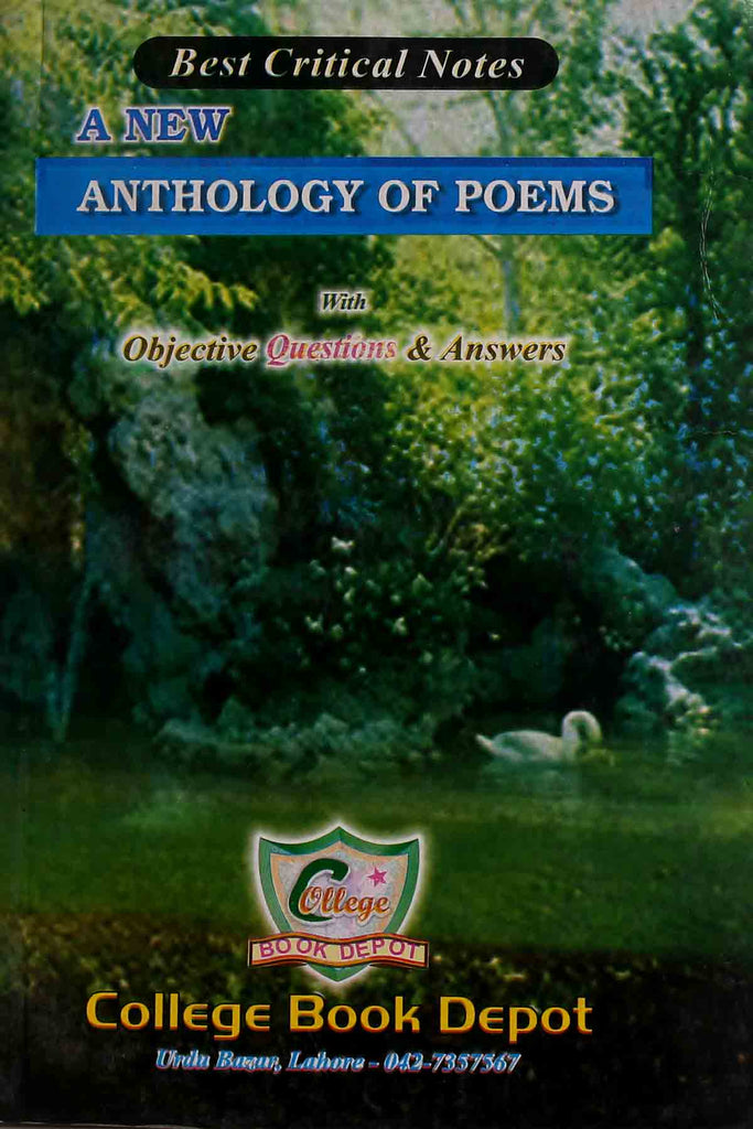 A New Anthology Of poems B.a (Key book)