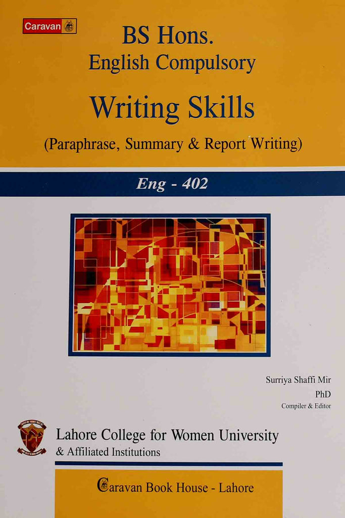 BS Hons English Compulsory Writing Skills Eng 402