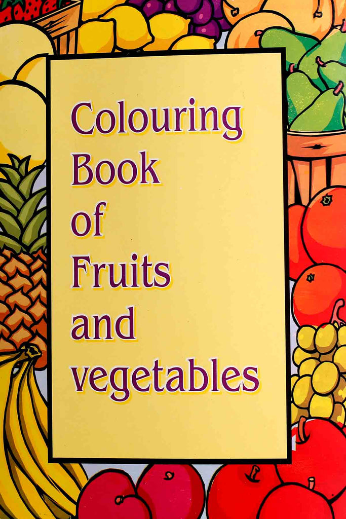 Aquiline Colouring Book Of Fruits And Vegetables
