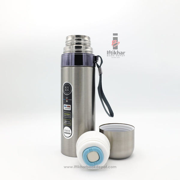 Stainless Steel Vacuum Flask (Silver)