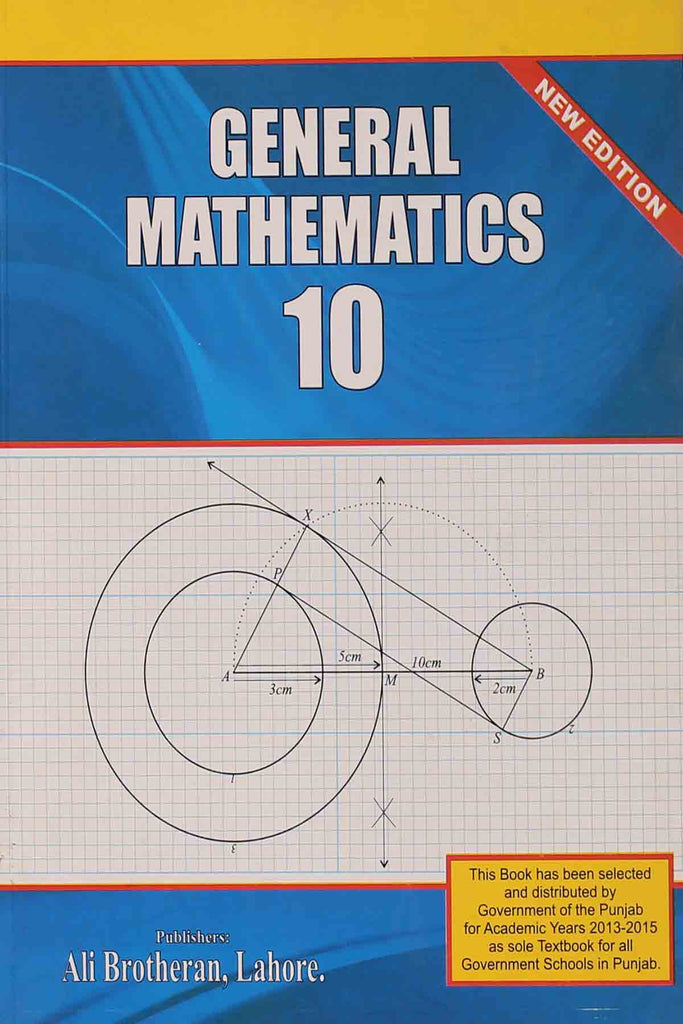 General Mathematics Class 10 Arts Group – Iftikhar Book Depot
