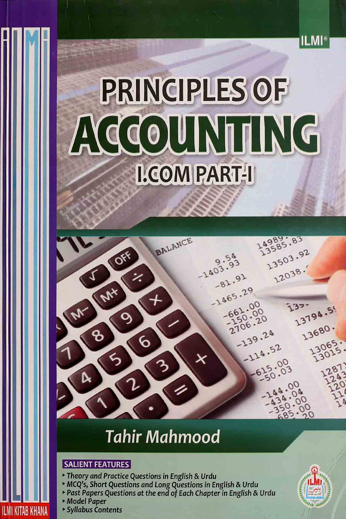Principles of Accounting I.Com Part-2