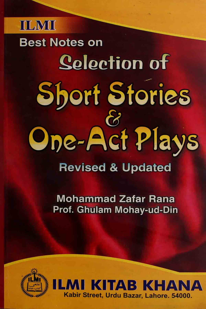 Ikk. Selection Of Short Stories & One Act Play